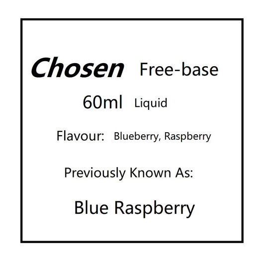 Blue Raspberry by Chosen (AKA Blueberry Raspberry)