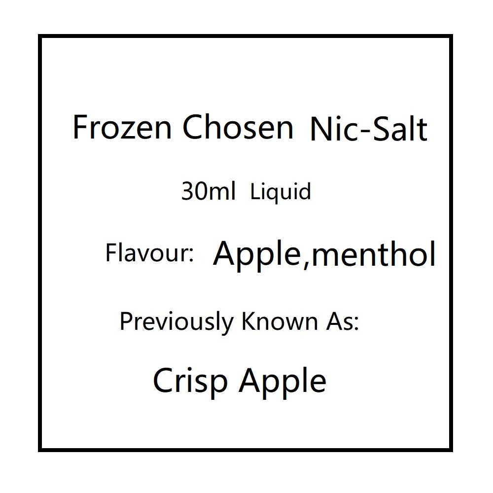 Frozen Crisp Apple by Chosen Salts (AKA Apple)