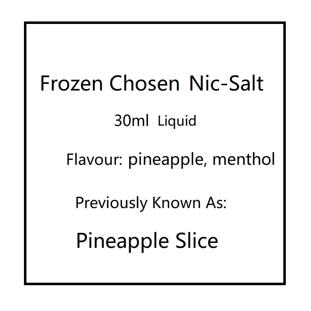 Frozen Pineapple Slices by Chosen Salts (AKA Pineapple)