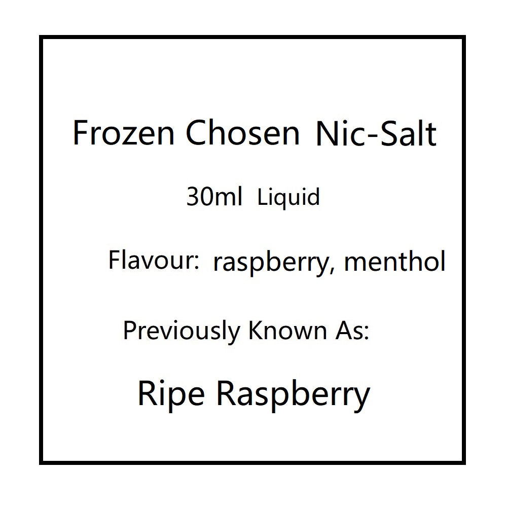 Frozen Ripe Raspberry by Chosen Salts (AKA Raspberry)