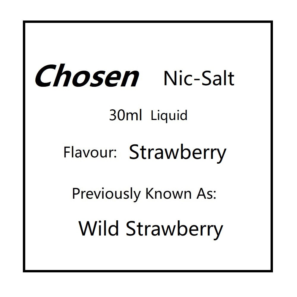Wild Strawberry by Chosen Salts (AKA Strawberry)