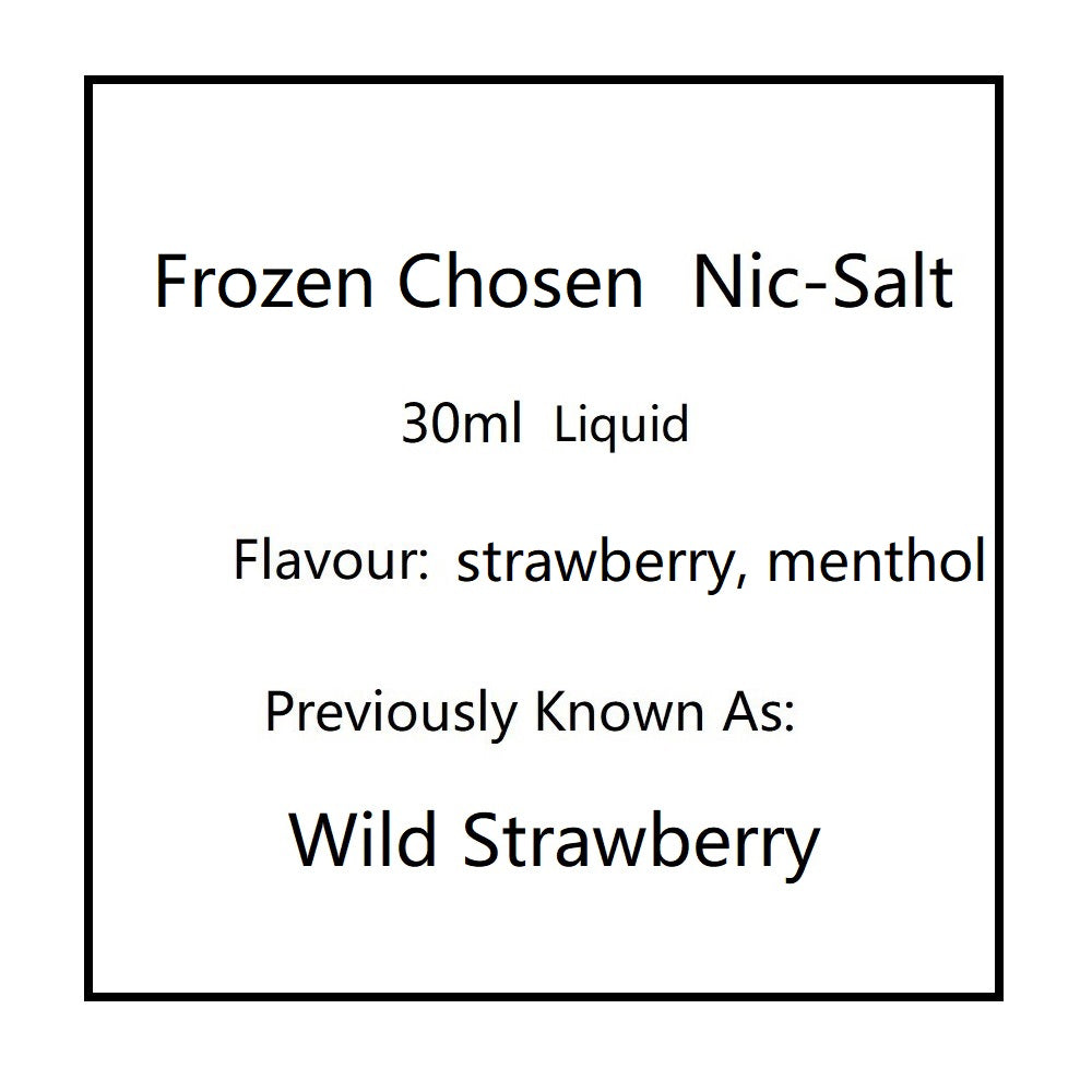 Frozen Wild Strawberry by Chosen Salts (AKA Strawberry)