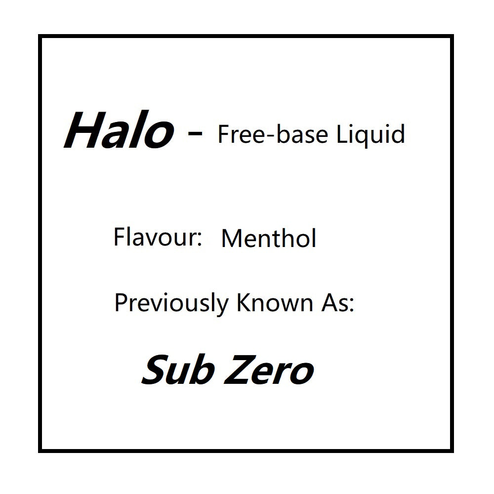 Halo SubZero E Liquid | NZ & Australia|$55 for 12-months Prescription Steam Age Vape Halo SubZero E Liquid | NZ & Australia|$55 for 12-months Prescription Steam Age Vape