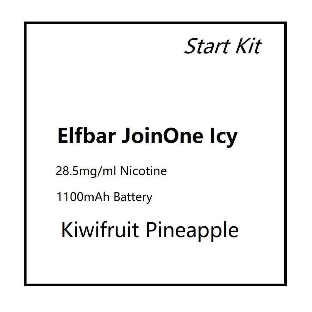 Elfbar JoinOne Icy Start Kit- Kiwifruit Pineapple