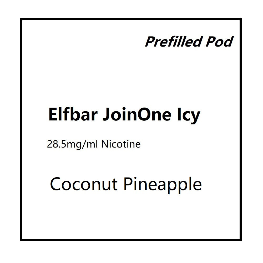 Elfbar JoinOne Icy Pod- Coconut Pineapple