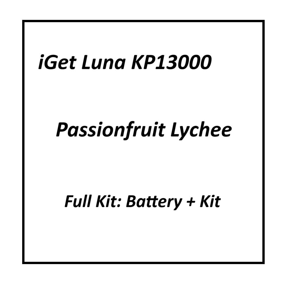 Passionfruit Lychee | Full Kit iGet Luna KP13000