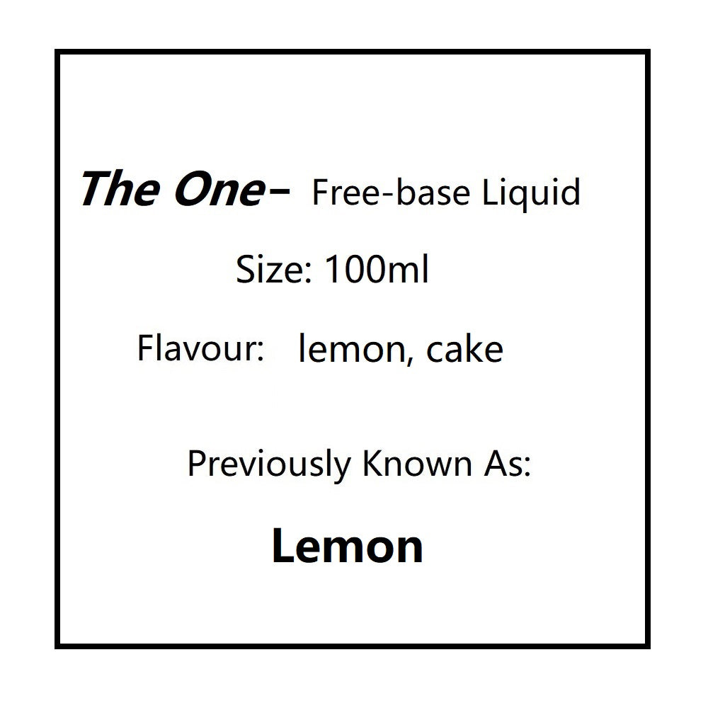 The One Lemon| 100ml