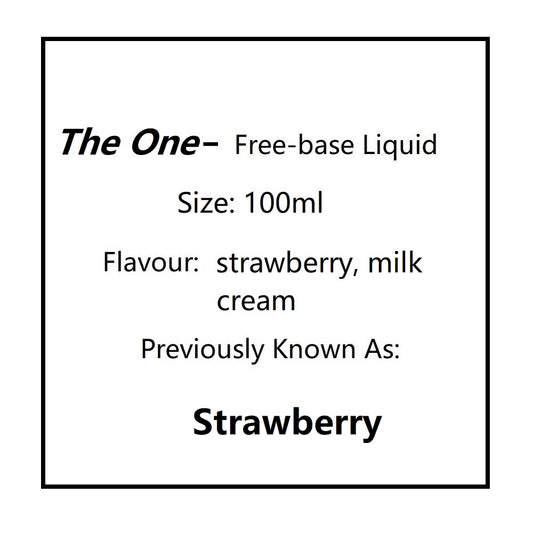 The One Strawberry| 100ml