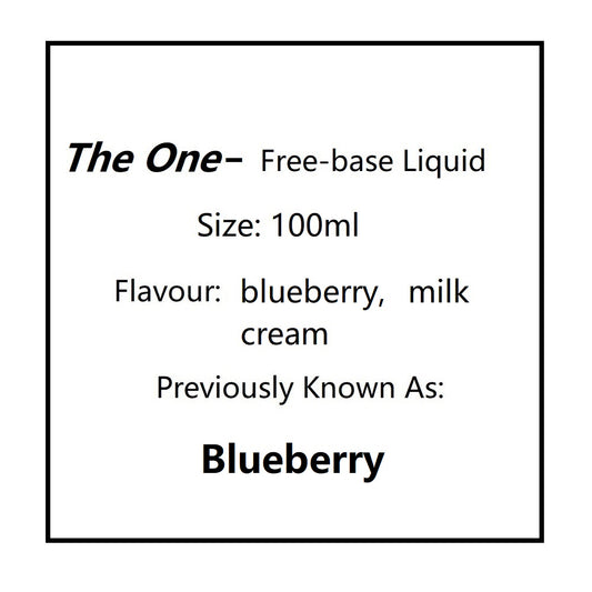 The One Blueberry| 100ml