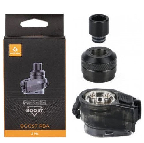 Geekvape Aegis Boost RBA Pod with Coils – Steam Age Vape