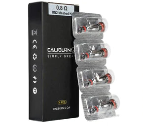 UWELL CALIBURN G/G2/KOKO PRIME REPLACEMENT COILS, pack of 4 – Steam Age ...