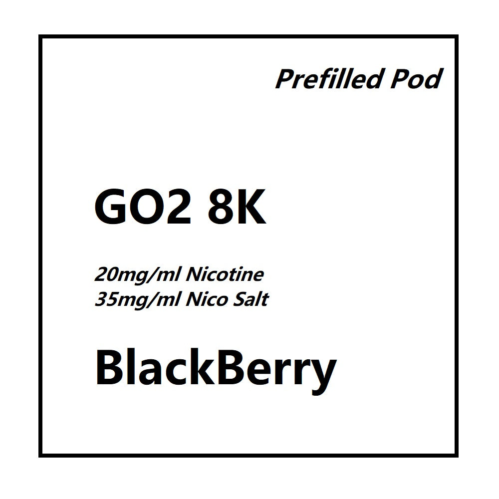 Blackberry |Go2 8K Pod