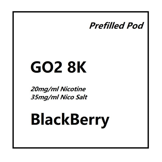 Blackberry |Go2 8K Pod