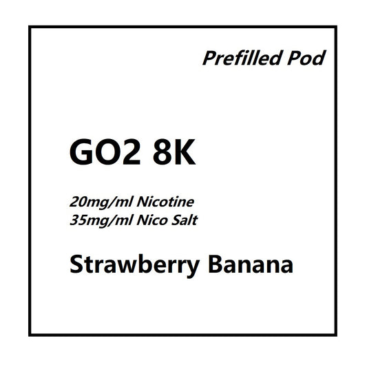 Strawberry Banana |Go2 8K Pod