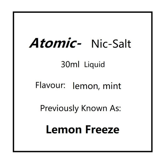 Atomic Salts Lemon | Lemon Freeze 30ml
