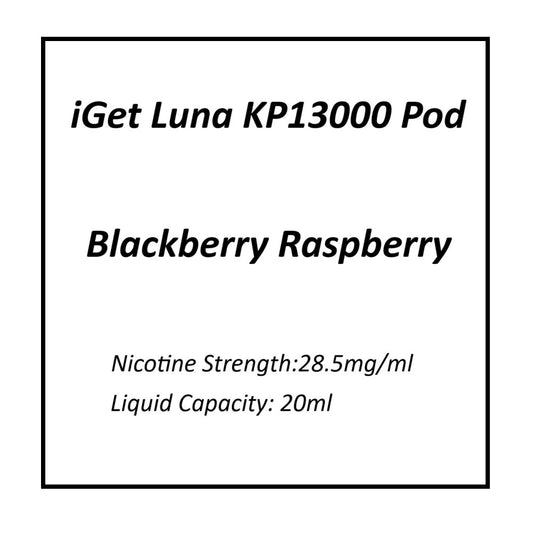 Blackberry Raspberry | iGet Luna KP13000 Pod