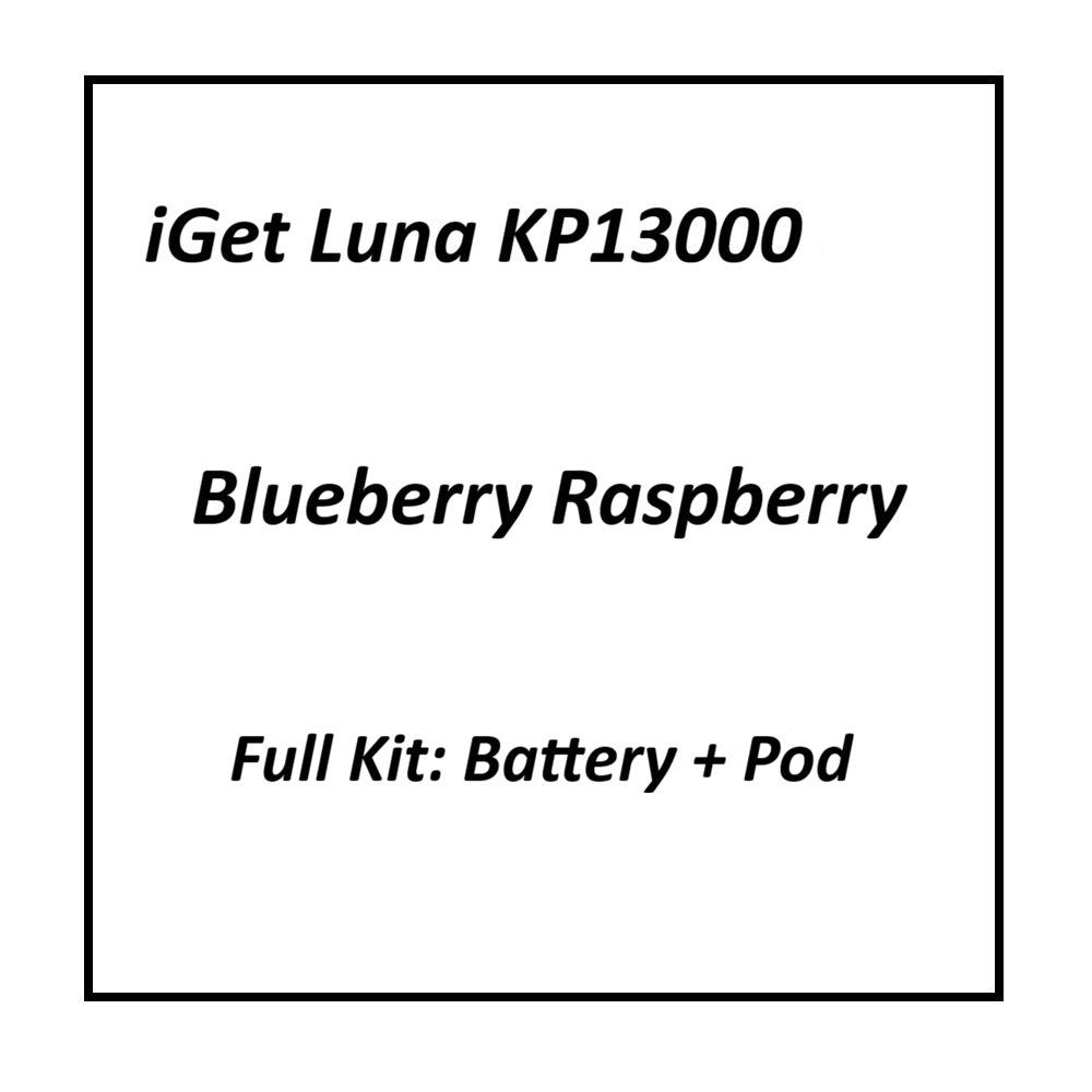 Blueberry Raspberry | Full Kit iGet Luna KP13000
