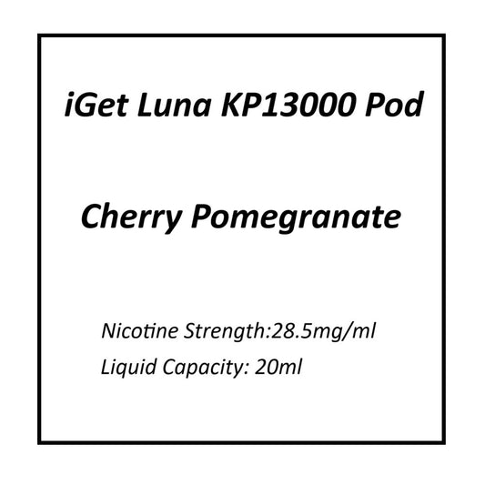 Cherry Pomegranate | iGet Luna KP13000 Pod