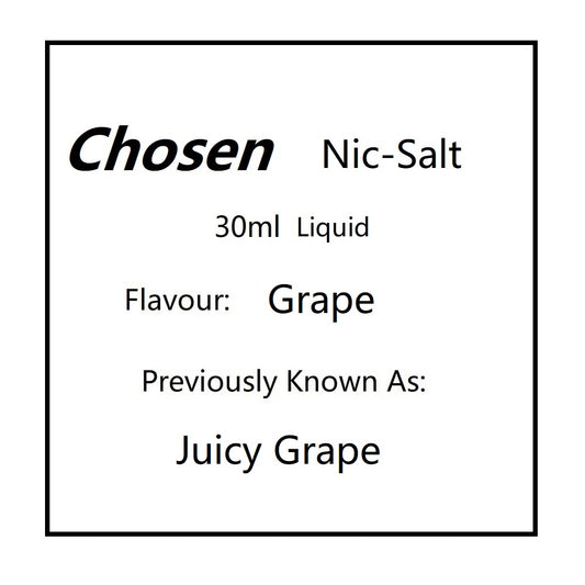 Juicy Grape by Chosen Salts (AKA Grape)