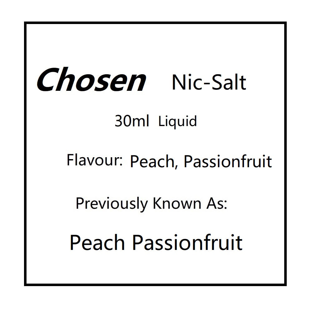 Peach Passionfruit by Chosen Salts