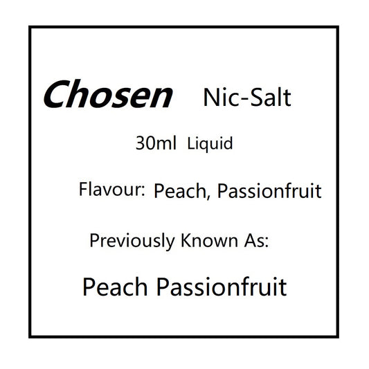 Peach Passionfruit by Chosen Salts