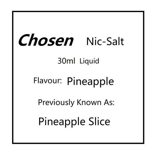 Pineapple Slices by Chosen Salts (AKA Pineapple)