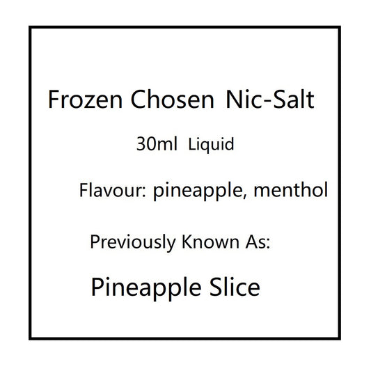 Frozen Pineapple Slices by Chosen Salts (AKA Pineapple)