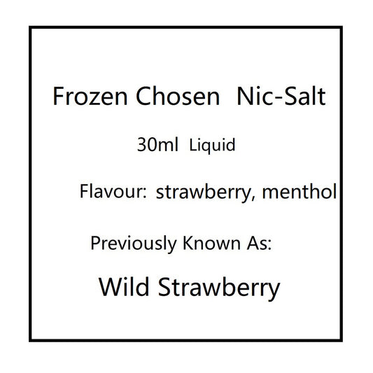 Frozen Wild Strawberry by Chosen Salts (AKA Strawberry)