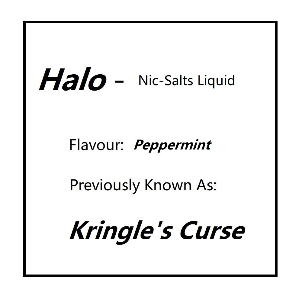 Halo Peppermint | PKA Kringle's Curse Nic Salts