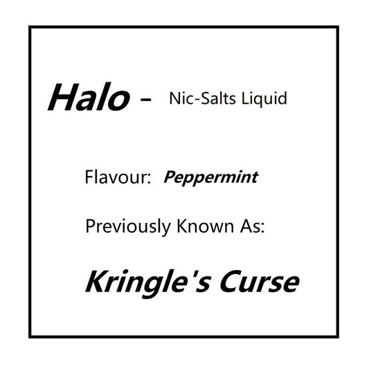 Halo Peppermint | PKA Kringle's Curse Nic Salts