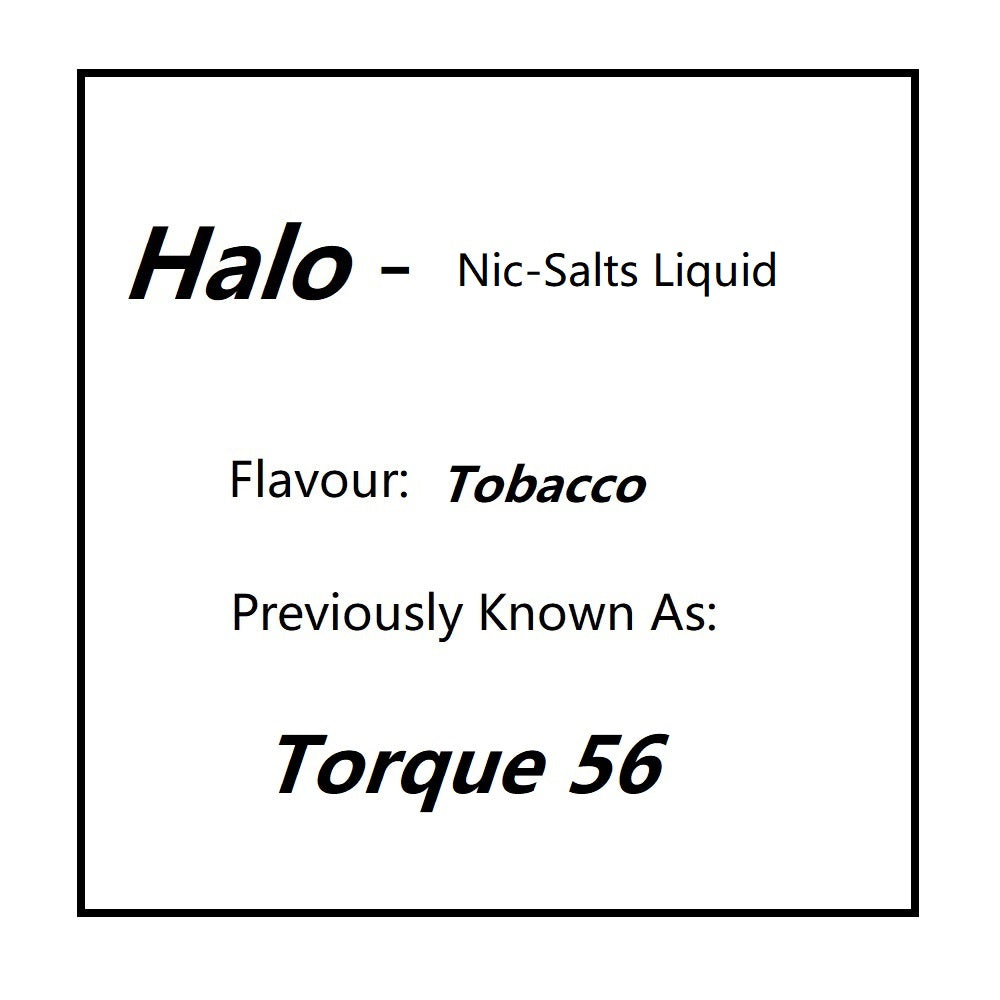 Halo Tobacco | PKA Torque 56 Nic Salts