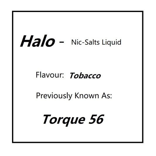 Halo Tobacco | PKA Torque 56 Nic Salts