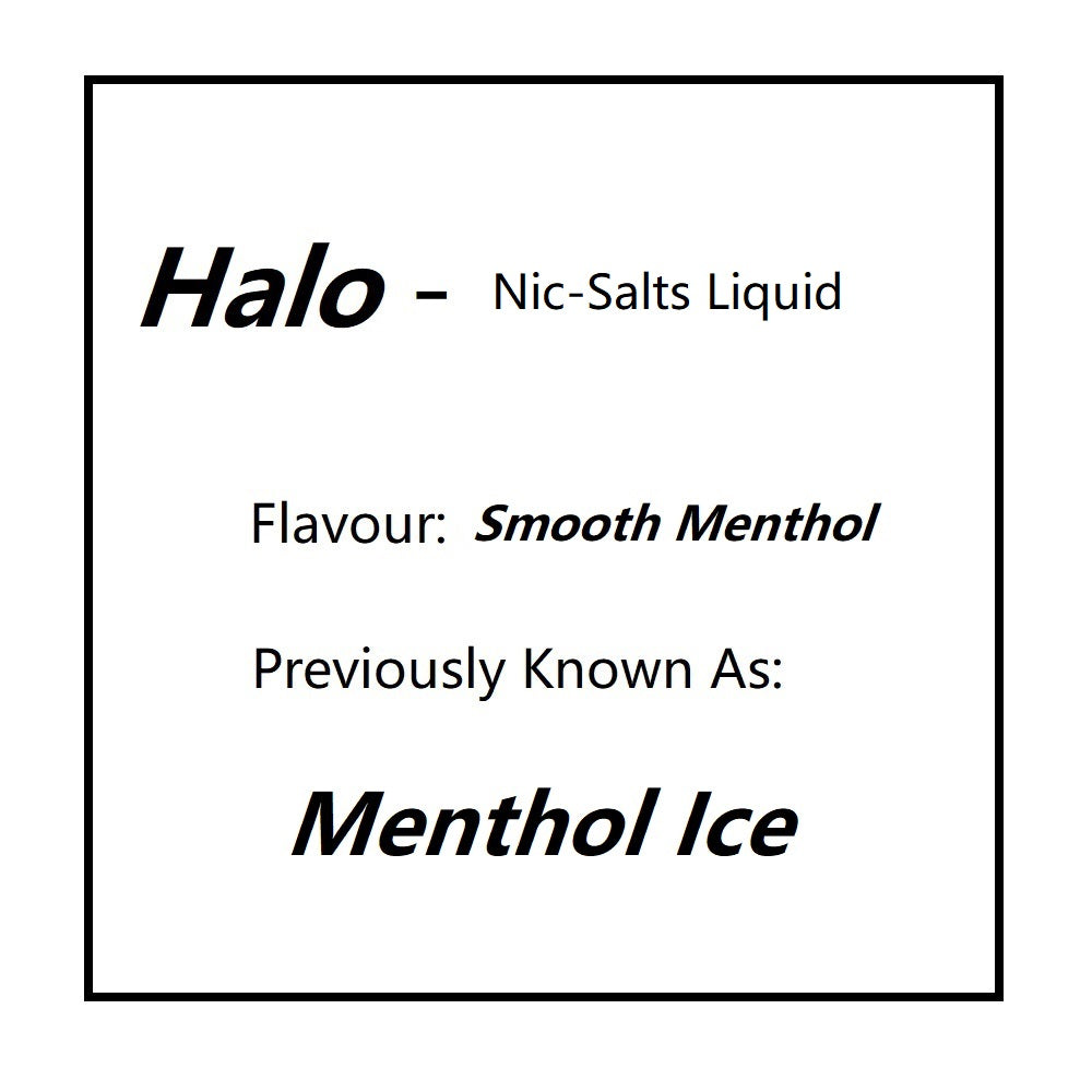 Halo Menthol Ice Nic Salts
