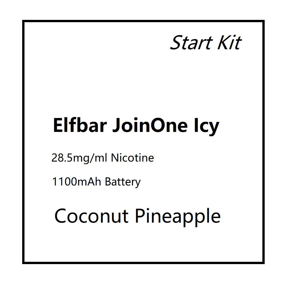 Elfbar JoinOne Icy Start Kit- Coconut Pineapple