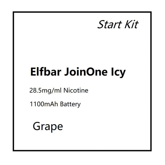 Elfbar JoinOne Icy Start Kit- Grape