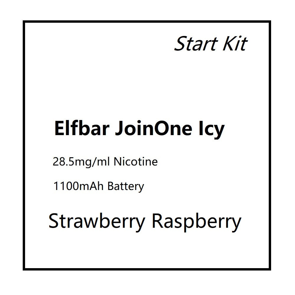 Elfbar JoinOne Icy Start Kit- Strawberry Raspberry