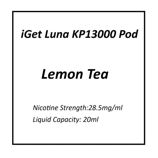 Lemon Tea | iGet Luna KP13000 Pod