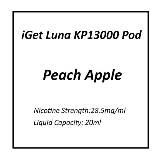 Peach Apple | iGet Luna KP13000 Pod