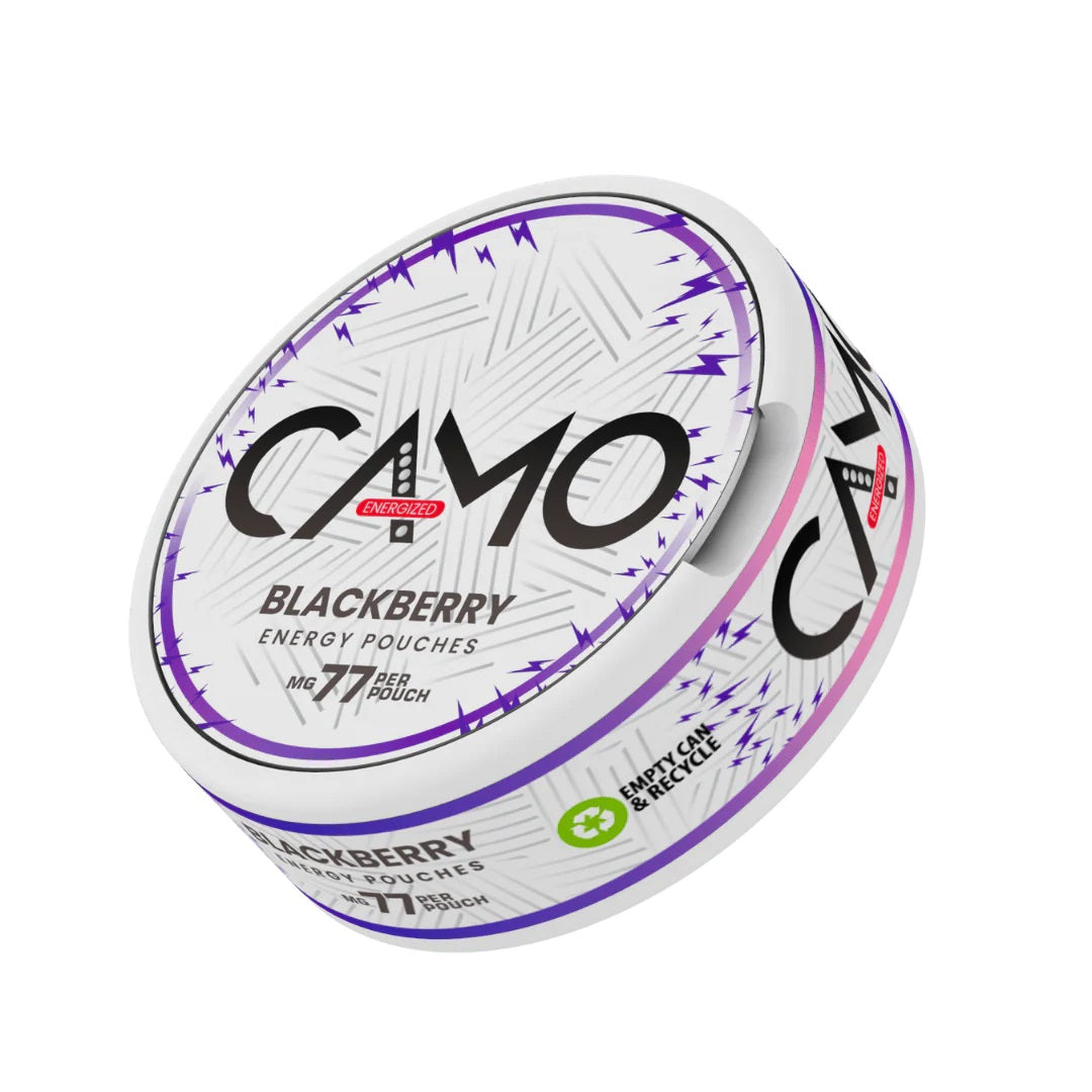 CAMO- Blackberry | Energy Caffeine Pouch