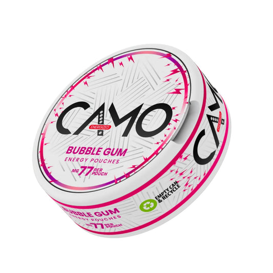 CAMO- Bubblegum | Energy Caffeine Pouch