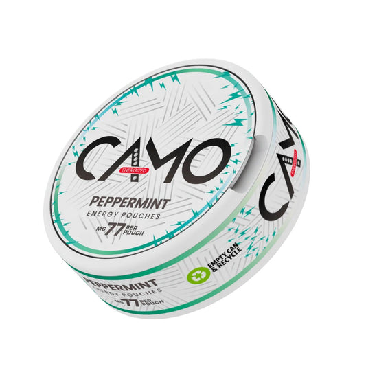 CAMO- Peppermint| Energy Caffeine Pouch