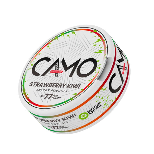 CAMO- Strawberry Kiwi | Energy Caffeine Pouch