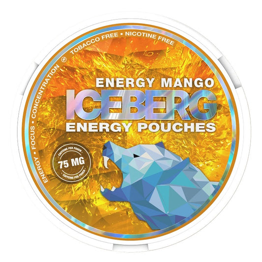 ICEBERG - Energy Mango | Energy Caffeine Pouch