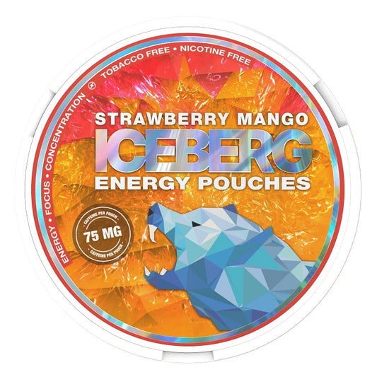 ICEBERG - Strawberry Mango | Energy Caffeine Pouch