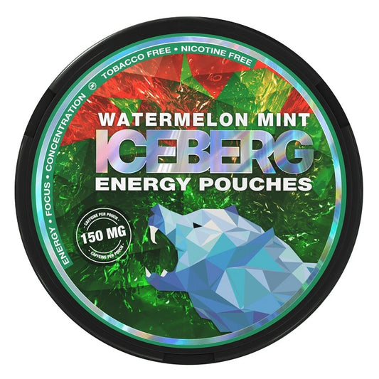 ICEBERG - Watermelon Mint | Energy Caffeine Pouch